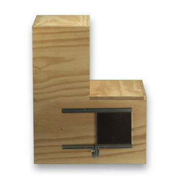 Eco wooden nest box for Grey Parrots