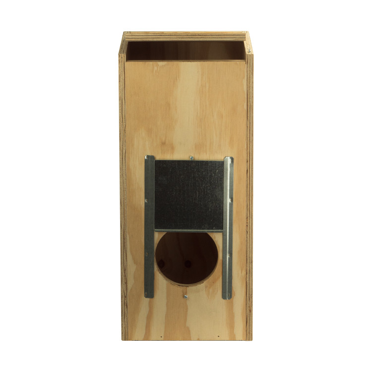 Eco Nistkasten aus Holz für Halsbandsittiche