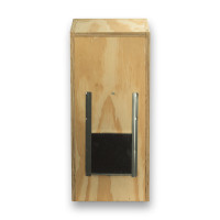 Eco wooden nest box for Ring-necked Parakeets