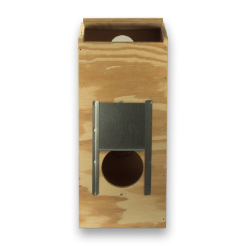 Eco wooden nest box for Ring-necked Parakeets