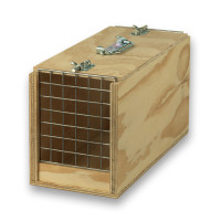 Avi 2-rums transportbur i træ til Store Fugle