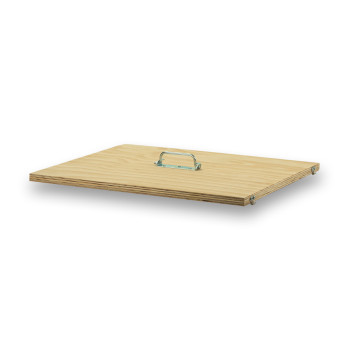 Couvercle pour Boîte de transport Pluma en bois à 4 compartiments pour oiseaux de taille moyenne