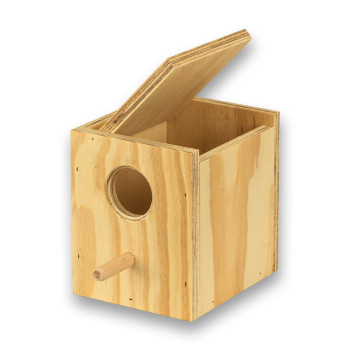 Houten nestkast voor Tropen