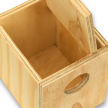 Houten nestkast voor Tropen