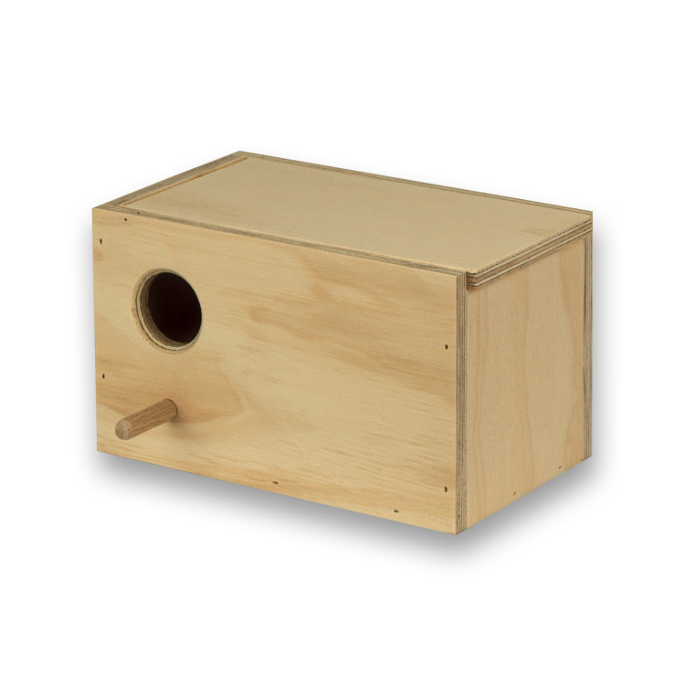 Nido in legno per Diamanti di Gould