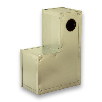 Full Metal wooden nest box for Poicephalus