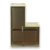 Nichoir Full Metal en bois pour Poicephalus