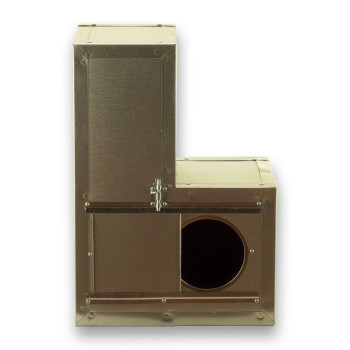 Full Metal wooden nest box for Poicephalus