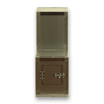 Full Metal wooden nest box for Poicephalus