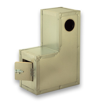 Full Metal wooden nest box for Poicephalus