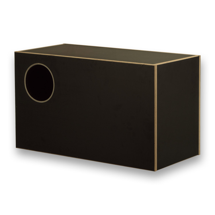 Basic houten nestkast voor Ara’s
