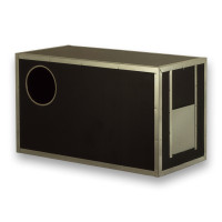 Basic houten nestkast voor Ara’s