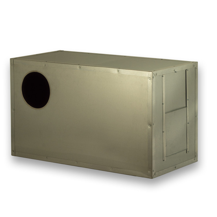 Full Metal wooden nest box for Macaws