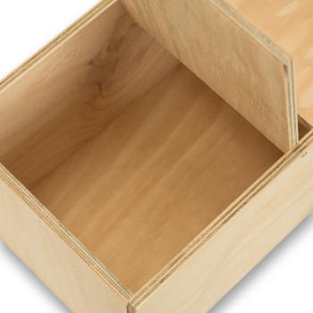 Nichoir horizontal en bois pour Calopsittes
