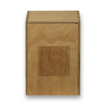 Vertikaler Nistkasten aus Holz für Nymphensittiche
