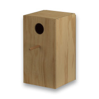 Nichoir en bois pour Perruches Omnicolores / Conures