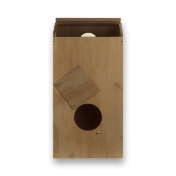 Wooden nest box for Rosellas and Conures