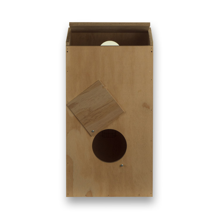 Nichoir en bois pour Perruches Omnicolores / Conures