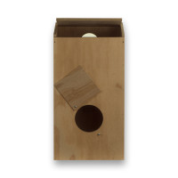 Houten nestkast voor Rosella’s en Aratinga’s