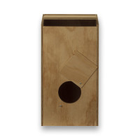 Drewniana budka lęgowa dla Rozelli i Konur