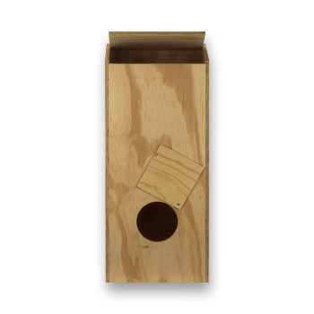 Nichoir en bois spécial pour Perruches Omnicolores / Perruches à Collier