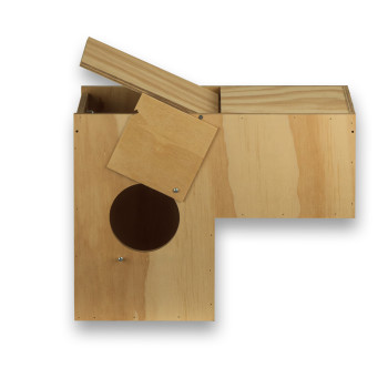 Nichoir Modèle 2 en bois pour Loris