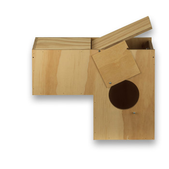 Nichoir Modèle 2 en bois pour Loris