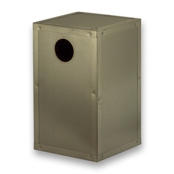 Full Metal wooden nest box for Aratingas
