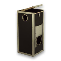 Armor wooden nest box for Ring-necked Parakeets