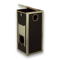 Armor wooden nest box for Ring-necked Parakeets