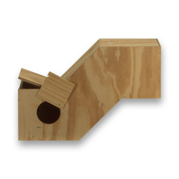 Model 3 wooden nest box for Lories