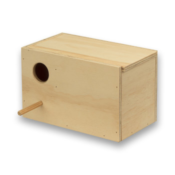 Nichoir en bois pour Forpus