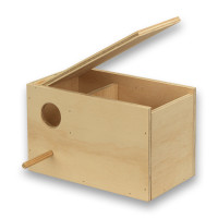 Nichoir en bois pour Forpus