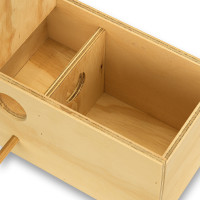 Nichoir en bois pour Forpus