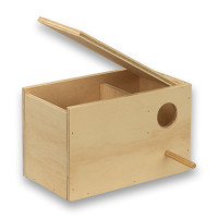 Nichoir en bois pour Forpus