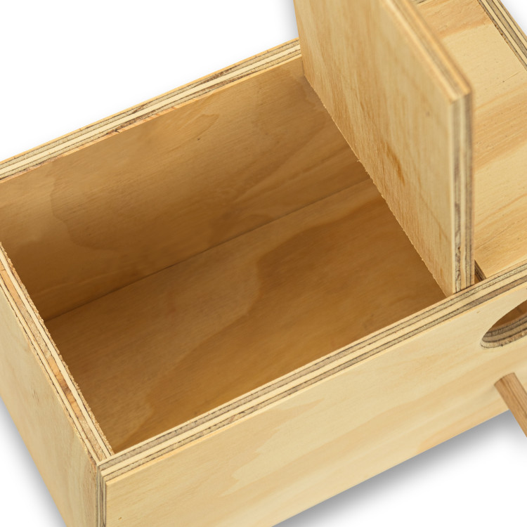 Nistkasten aus Holz für Unzertrennliche