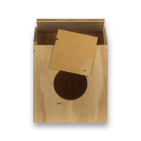 Wooden nest box for Neophemas