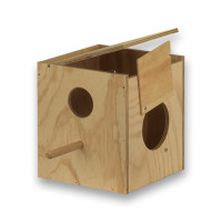 Wooden nest box for Neophemas