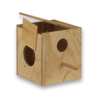Wooden nest box for Neophemas
