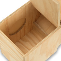 Wooden nest box for Swift Parrots