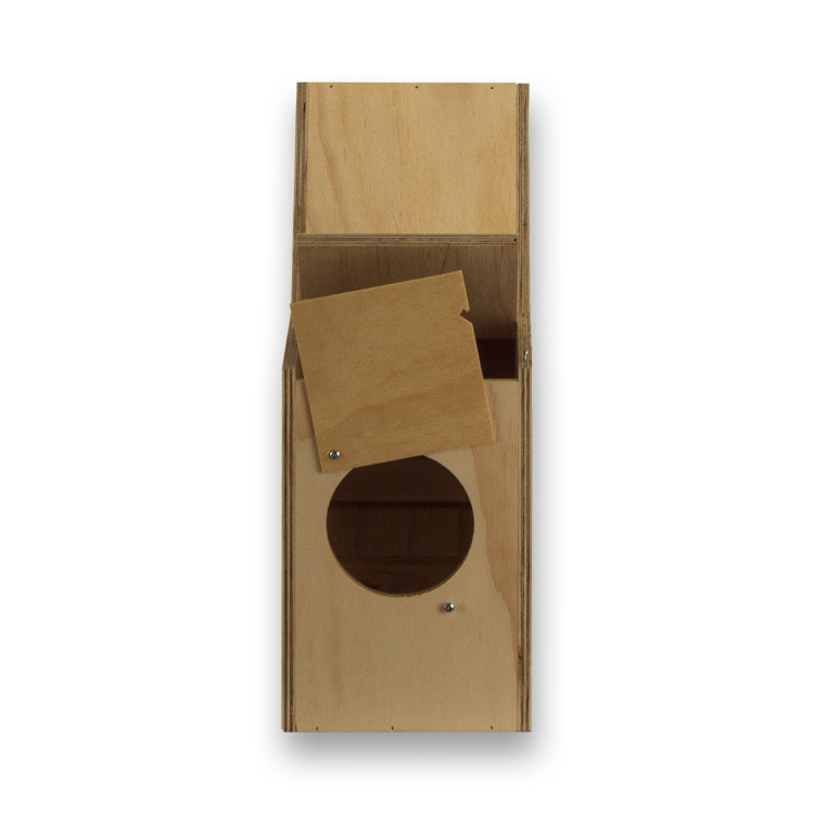 Houten nestkast voor Swiftparkieten