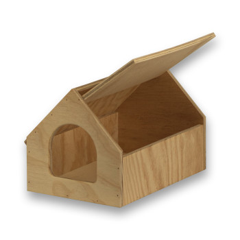 Wooden house for Chinchillas