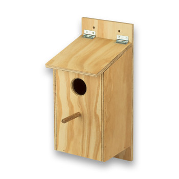 Außen-Nistkasten aus Holz für Wildvögel