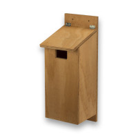Outdoor wooden birdhouse nest box for Wild Birds (Unassembled)