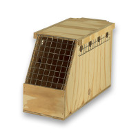 Boîte de transport Air Export Calm en bois à 6 compartiments pour Perruches à Collier