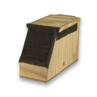 Drewniany 2-komorowy transporter Air Export Calm dla Papug