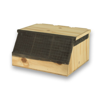 Boîte de transport Air Export Calm en bois à 3 compartiments pour Perroquets