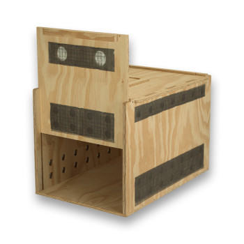 Air Export Calm 60 houten transportkooi voor Roofvogels