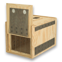 Air Export Calm 75 houten transportkooi voor Roofvogels