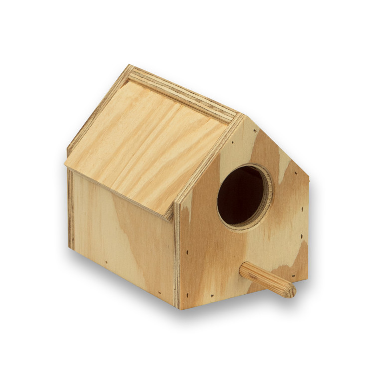 Kapel houten nestkast voor Tropen